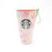  не использовался STARBUCKS Starbucks SAKURA2020 ремешок cup Shape бутылка нержавеющая сталь 355ml Sakura старт ba чай кофе SU13503Q1
