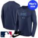NIKE �i�C�L MLB���� �����Y ����T�V���c ����T �g�b�v�X �^���p�x�C�E���C�Y Tampa Bay Rays Team Logo Legend Performance L/S T-Shirt