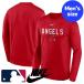 NIKE �i�C�L MLB���� �����Y ����T�V���c ����T �g�b�v�X ���T���[���X�E�G���[���X ��J�ĕ� LA Angels Team Logo Legend Performance L/S T-Shirt