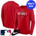 NIKE �i�C�L MLB���� �����Y ����T�V���c ����T �g�b�v�X ���V���g���E�i�V���i���Y Washington Nationals Team Logo Legend Performance L/S T-Shirt