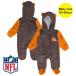 NFL официальный Outerstuff 50-70cm baby внешний защищающий от холода жакет Cleveland * Brown zCleveland Browns