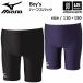 ( почтовая доставка бесплатная доставка ) Mizuno плавание Junior школьный купальник мужчина половина леггинсы M ( наша компания )[M рейс 1/1]
