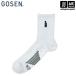  Gosen высокофункциональный носки (. круг )25~28cm белый [M рейс 1/2]( наличие )( наша компания )
