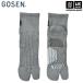  Gosen высокофункциональный носки ( 2 шт палец )25~28cm серый [M рейс 1/2]( наличие )( наша компания )