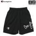 [ предмет стоимость высота отвечающий . купон распространение средний ] Champion Kids баскетбол Mini шорты черный × серебряный [M рейс 1/1]( наличие )( наша компания )