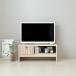  ТВ-тумба TV шт. низкий шкафчик телевизор панель TV панель AV панель living место хранения место хранения ширина 80cm выдвижной ящик compact из дерева натуральный Brown дуб натуральный выдвижной ящик 