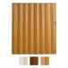  accordion door wood grain pattern accordion curtain divider partition width 150cm height 174cm stylish installation easiness length adjustment possibility magnet type door f Rudy 