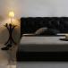  кожа bed двойной кожзаменитель . серия bed ga- Lee style люкс высококлассный snoko bed . bed модный европейский Северная Европа 