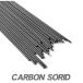  карбоновый solid круглый стержень 500mmx диаметр 2.4mm 1 шт. 