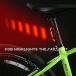  tail light COB LED red bicycle road bike tail lamp cycle light 