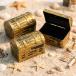  Mini Treasure Box модель DIY сборка Vintage под дерево иммитация море .jue Reebok s Sand стол scene строительство земля форма аксессуары кукольный дом *... рассказ. двор * собственный 