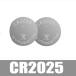 CR2025 lithium монета батарейка 2 шт 