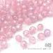  Cubic Zirconia примерно 4mm бисер высшее маленький много поверхность cut высокая яркость Stone 8 шт / розовый цвет 
