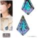  стекло очарование en Boss много поверхность cut красочный 19×12mm 1 шт кайт форма 4 квадратная форма подвеска прекрасное платье прекрасное платье аксессуары детали ручная работа .... материалы магазин san 