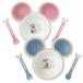  сделано в Японии с одной стороны .... детская смесь Palette Mickey Mouse Minnie Mouse ... детская посуда . еда посуда комплект ( бесплатная доставка Hokkaido, Okinawa, отдаленный остров рассылка не возможно )