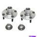 Wheel Hub Bearing 2006ǯ2011ǯKia Rio Rio 5 O2οڥ2եȥۥϥ֤ȥ٥󥰥֥ New Pair 2 Front Wheel Hubs And