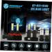 6X 8000K H7 + H11 LEDإåɥ饤ȵ庬+ 9145եץե2005֥롼 6X 8000K H7+H11 LED Headlight Bulbs+9145 Fog Light For Ford