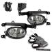 2006-2008 FOR HONDA CIVIC 2DR FRONT BUMPER CHROME FOG LIGHT + 50W 6000K�����Υ�HID FOR 2006-2008 HONDA CIVIC 2DR FRONT BUMPER CHROME FOG LIGHT+50W 60
