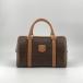 CELINE Macadam рисунок Mini сумка "Boston bag" Brown 