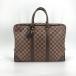 LOUIS VUITTONporuto при . man Voyage Damier ebenN41124 портфель Brown 