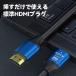 HDMI �P�[�u�� 4K ���掿 0.5m 1m 1.5m 2m 3m 5m 10m 15m 20m Ver. 2.0 3D HDR �e���r �p�\�R�� �m�[�g PC ���j�^�[ �Q�[���@ ���� �~���[�����O 2K �֘A�摜1