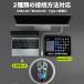 �Q�[�~���O �}�E�X 2in1 ���C�����X�}�E�X Bluetooth ���� �[�d�� 2.4GHz USB ���� Type-C Macbook Windows ���w�� �����x �É� RGB���C�g �y�� �Q�[�� �֘A�摜4