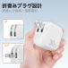 PD 30W 20W �}�� �[�d�� Type-C USB-A �^�C�vC USB-C QC3.0 �Ή� iPhone 17 Android iPad �^�u���b�g AC �A�_�v�^�[  2�� �|�[�g �X�}�z �R���Z���g �֘A�摜3