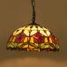 висячая лампа Северная Европа витражное стекло европейский цветок висячая лампа грузоподъемность освещение античный лампа стекло освещение роскошный роскошный античный 