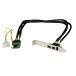 StarTech.com IEEE 1394b x2/ 1394a x1 расширение Mini PCIe карта FireWire 800 x2/Fir