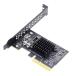 NFHK USB 3.2 Gen2 Type-E 20Gbps передняя панель гнездо PCI-E 4X Express карта адаптор 