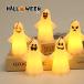  Halloween свет привидение украшение высота 10.5cm светится LED лампа цвет тип аккумулятора Halloween лампа фонарь ребенок часть магазин Cafe ресторан отель балка . чай еда и напитки магазин магазин дом 