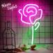LED neon автограф роза USB неоновый свет неоновая трубка интерьер american смешанные товары непрямое освещение модный симпатичный товары Рождество оборудование орнамент 
