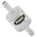 Pingel In-Line Fuel Filter - 5/16in. Chrome Fuel Filter SS1C