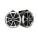 Wet Sounds ICON Series 8 inch Wakeboard Tower Speakers - Black w/X Mount Kit by Wet Sounds