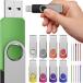 Flash Drives 8GB USB 3.0 Pack Multicolor 10 Pack for Data Storage High Speed Thumb Drives Swivel Zip Drive Jump Memory Stick for File Backup and Trans