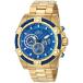 Invicta Men's 25516 Bolt Analog Display Quartz Gold/Blue Watch