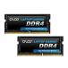 OLOy DDR4 RAM 32GB (2x16GB) 2400 MHz CL17 1.2V 260-ԥ Ρȥѥ ߥ SODIMM Intel (MD4S162417IZDC)