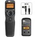 Pixel TW-283 DC0 Wireless Remote Shutter Release Cable Wired Timer Remote Control for Nikon Z9 D850 D800 D810 D700 D500 D300 D300S D200 F100 D6 D5 D4