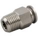 Φ6×1/8(6A) SUS316L one touch tube coupling joint hexagon socket head connector POC-0601