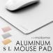  коврик для мыши [Aluminum Mouse Pad] aluminium модный подарок офис большой iMac macbook ощущение роскоши симпатичный metal ge-ming[S/L размер ] кошка pohs 