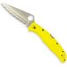  уличный нож сделано в Японии Spy darukoSpyderco C91SYL2 Pacific соль 2 H-2 желтый волна лезвие Survival нож 