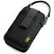 SONY Walkman WM1Z|WM1A for vertical carrying case Type-A < canvas. bag for with strap . type > ( burr stick nylon made ) black 