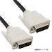 ( secondhand goods ) single link DVI-D cable ( black ) connector white 1.8m _.