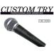 CUSTOMTRY custom Try electrodynamic microphone CM-2000 ( microphone cable attaching ) __