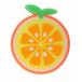 [ параллель импортные товары ] фрукты автобус губка orange ванна для корпус губка soft губка пена ... вода _