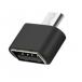 [ параллель импортные товары ]USB to microUSB изменение адаптер OTG соответствует черный USB2.0 500mA Type-A женский - micro USB мужской _