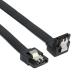 [ параллель импортные товары ]SATA3.0 кабель 6Gbps 40cm с одной стороны L type черный SATA кабель серийный ATA 26AWG _