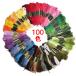 [ параллель импортные товары ] вышивальные нитки .... нить 100 пачка 100 -цветный набор красочный Cross стежок mi солнечный ga браслет шитье .. нить рукоделие ручная работа _.