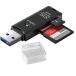 [ параллель импортные товары ]USB3.0 многоформатное считывающее устройство для флэш-карт высокая скорость данные пересылка 5Gbps microSD SD карта _
