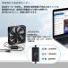 �y���s�A���i�zUSB��p�t�@�� ���������X�C�b�`�t 12cm �É� 3�i���ʒ��� 5V ���^ ��� USB��@ 7���H�� PC�N�[���[ _. �֘A�摜1